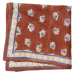 Indian Scarf Belsa: Terracotta