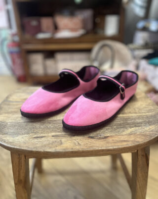 Velvet Friulana : Fuchsia and Black