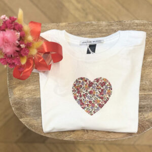 Liberty Patch T-shirt : Heart - Large