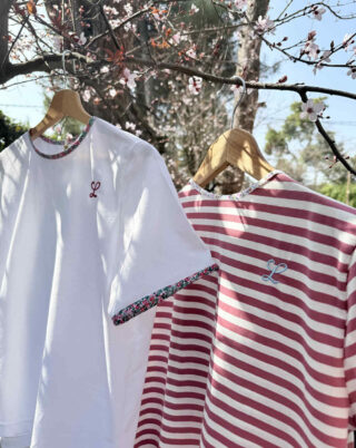 T-Shirt Fiore : Red Stripes
